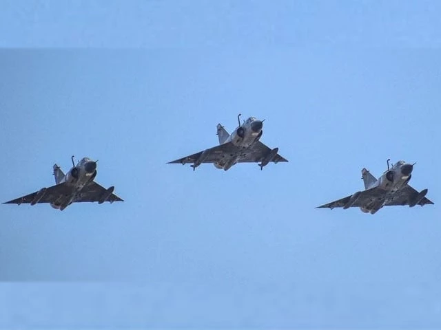 巴基斯坦空军战机降落在沙特阿拉伯参加“胜利之矛”战争演习