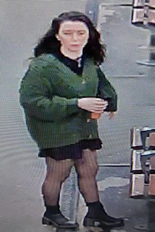 一名男子在火车上遭到性侵犯，警方公布了女子的闭路电视录像