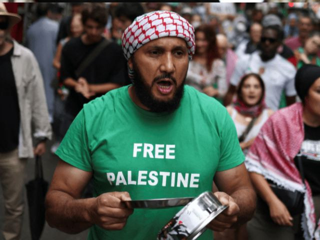 People attend a protest in support of Palestinians, calling for an immediate ceasefire in Gaza, amid the ongoing conflict between Israel and Hamas, in Paris, France on July 31, 2025. Photo: Reuters
